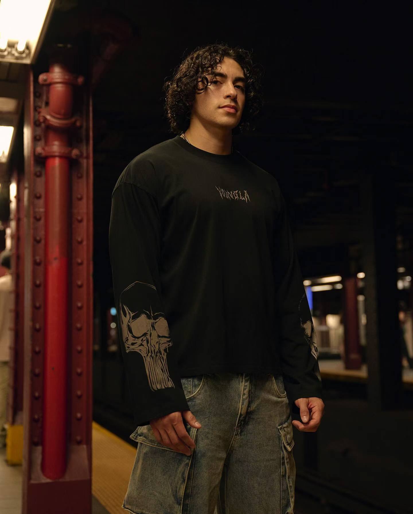 8015 - Skull Longsleeves