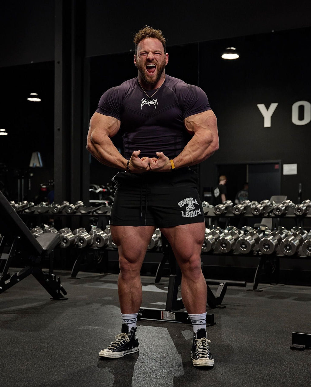 1006 Flying Skull Shorts