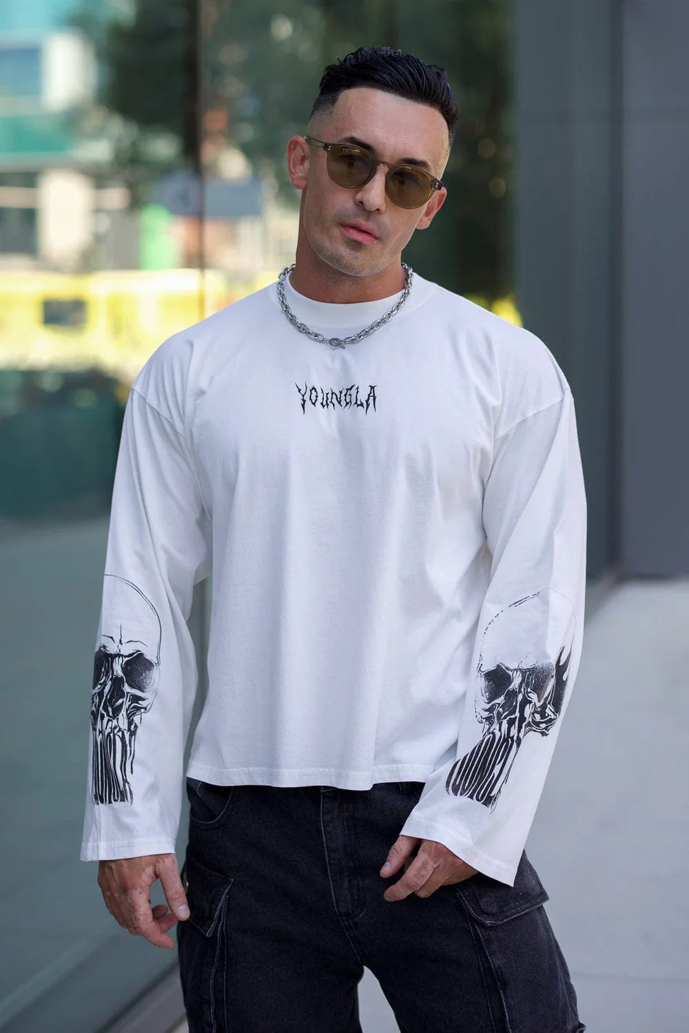 8015 - Skull Longsleeves