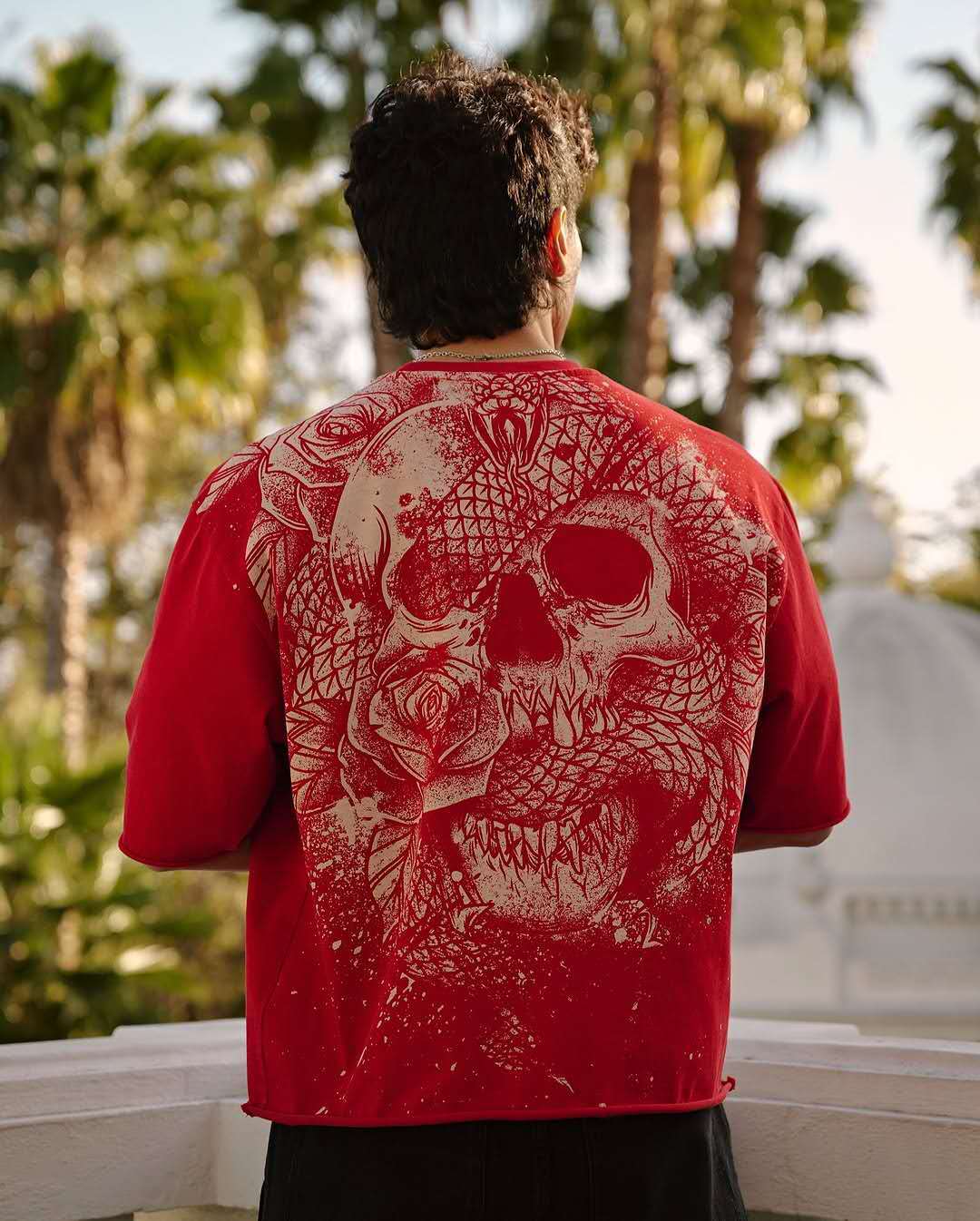 4078 - Snake Skull Tees