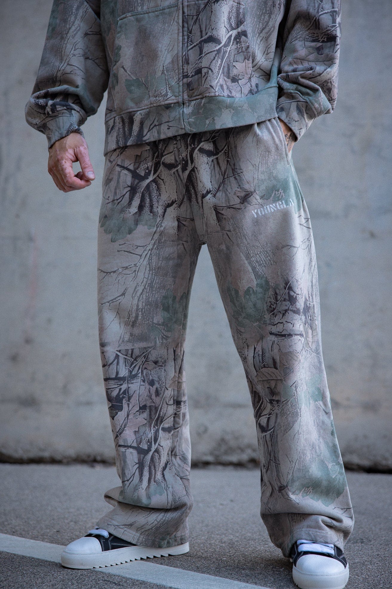 2094 - Tree Camo Collection - No Cuff Sweats