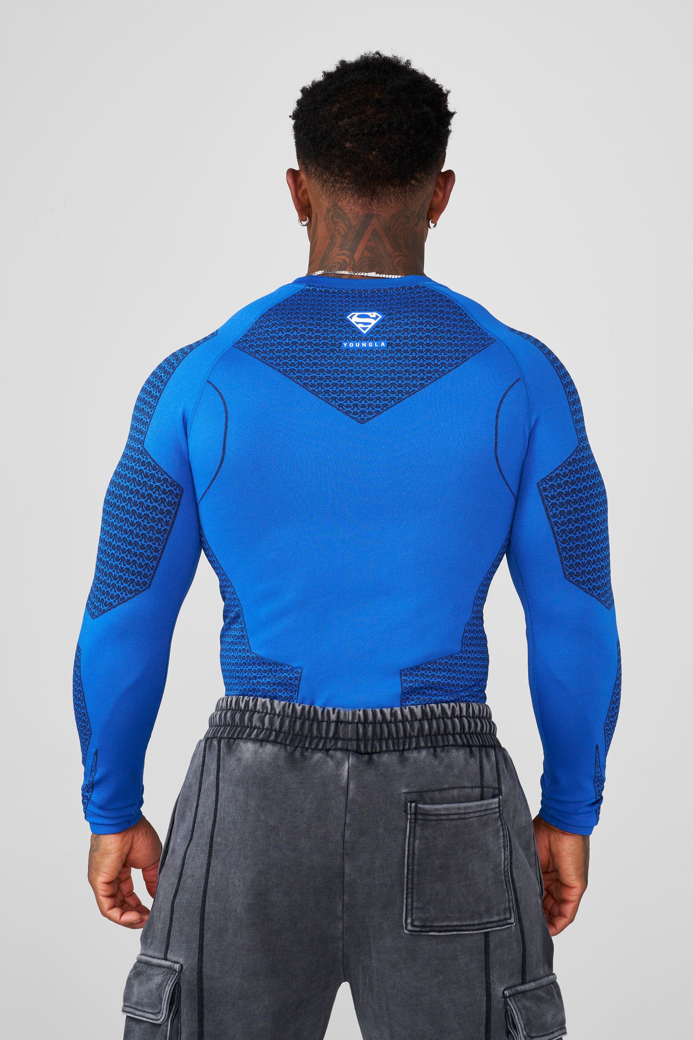 8066 - Superman Compression Longsleeves