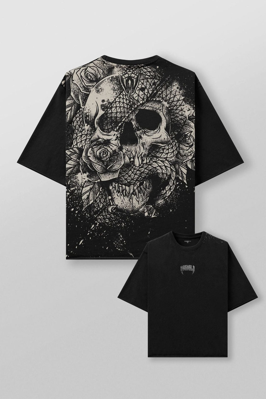 4078 - Snake Skull Tees