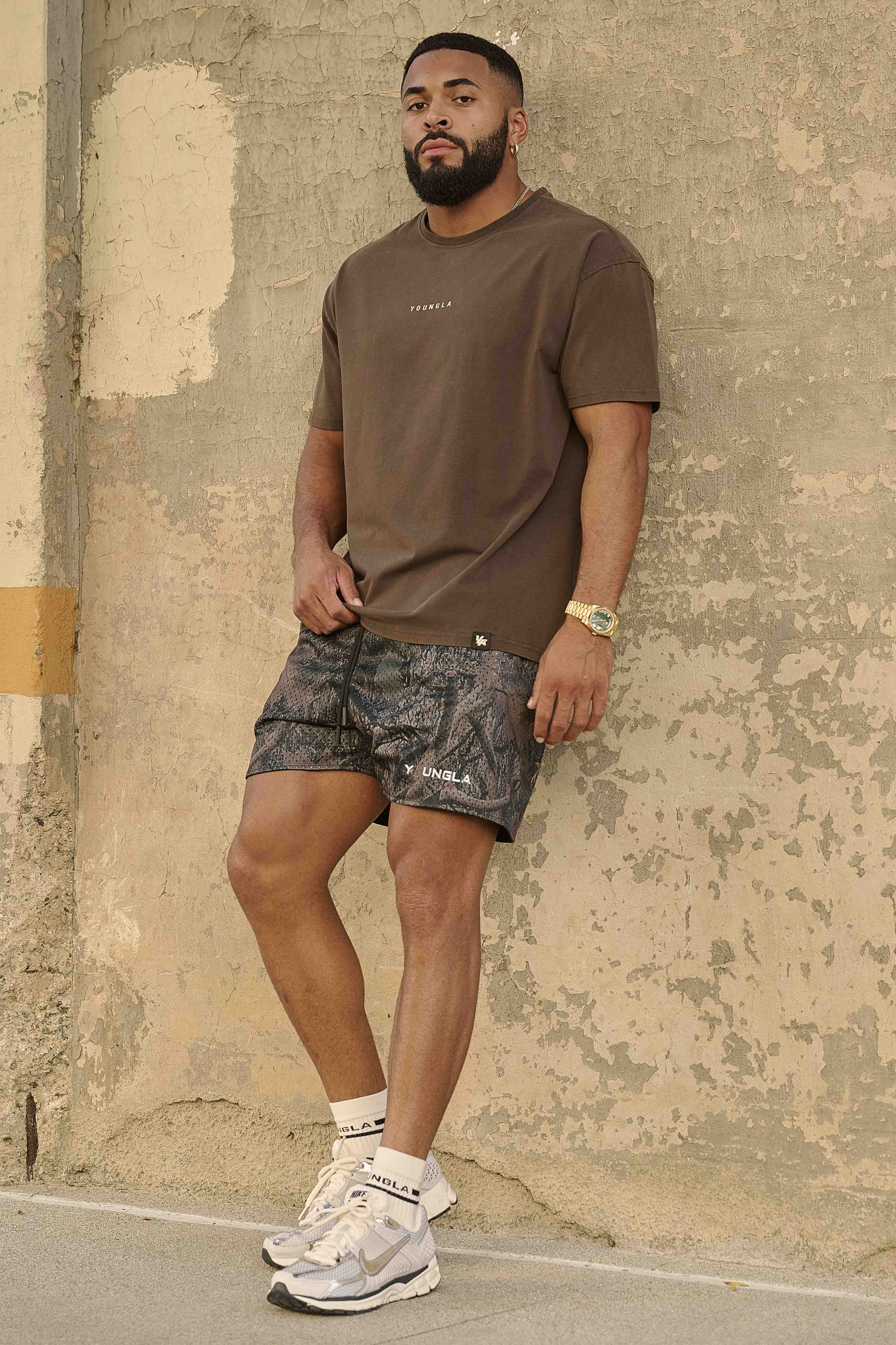 1117 - Tree Camo Mesh Shorts